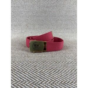 1994 Olympic Games Los Angeles Support Team Belt Woven Red Adjustable